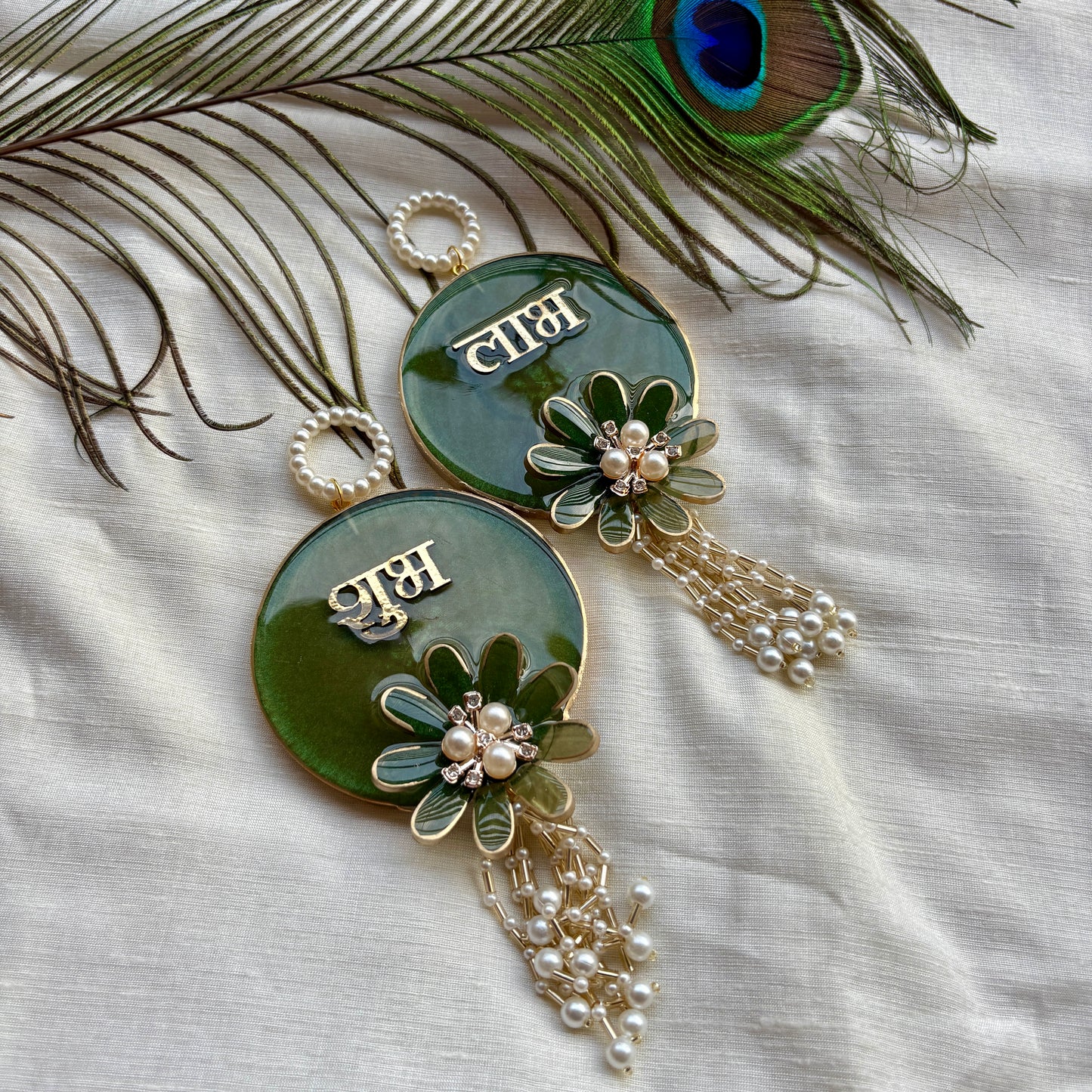 Pine Bloom Shubh Labh Hangings