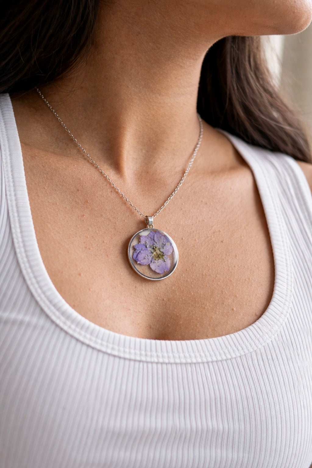 Violet Whisper Necklace