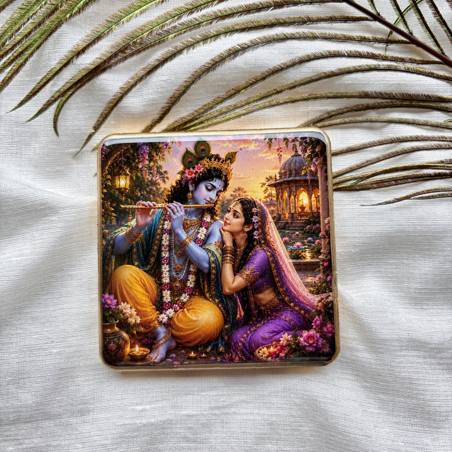 Divine Garden Resin Fridge Magnet