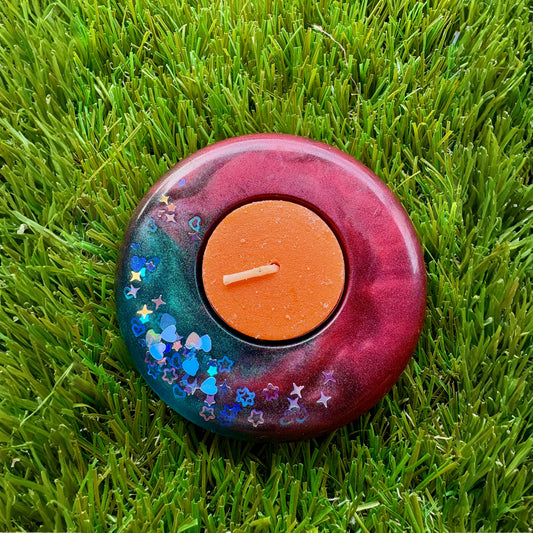 Starlit Dream T-Light Candle Holder