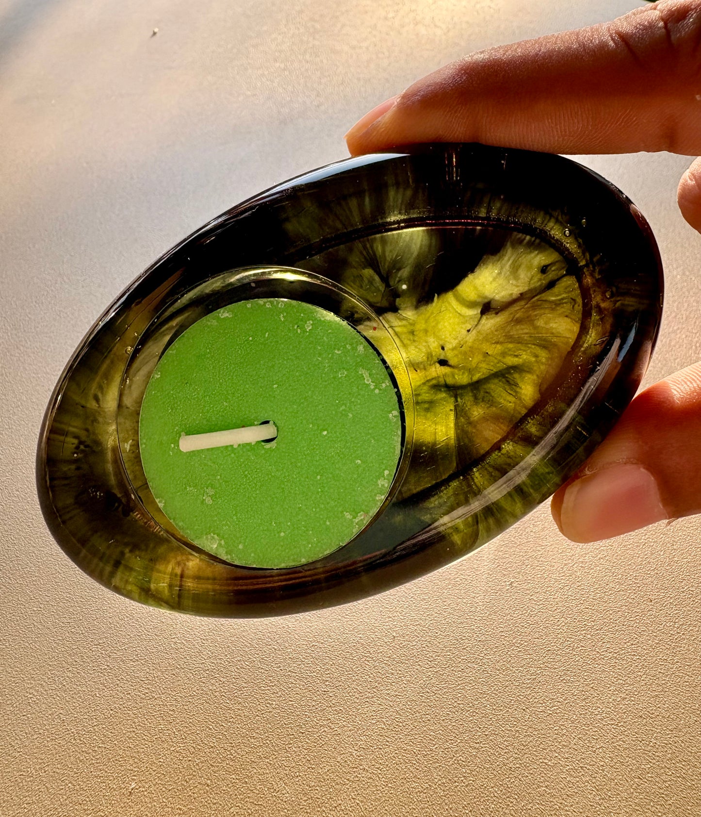 Flame Petal T-Light Candle Holder