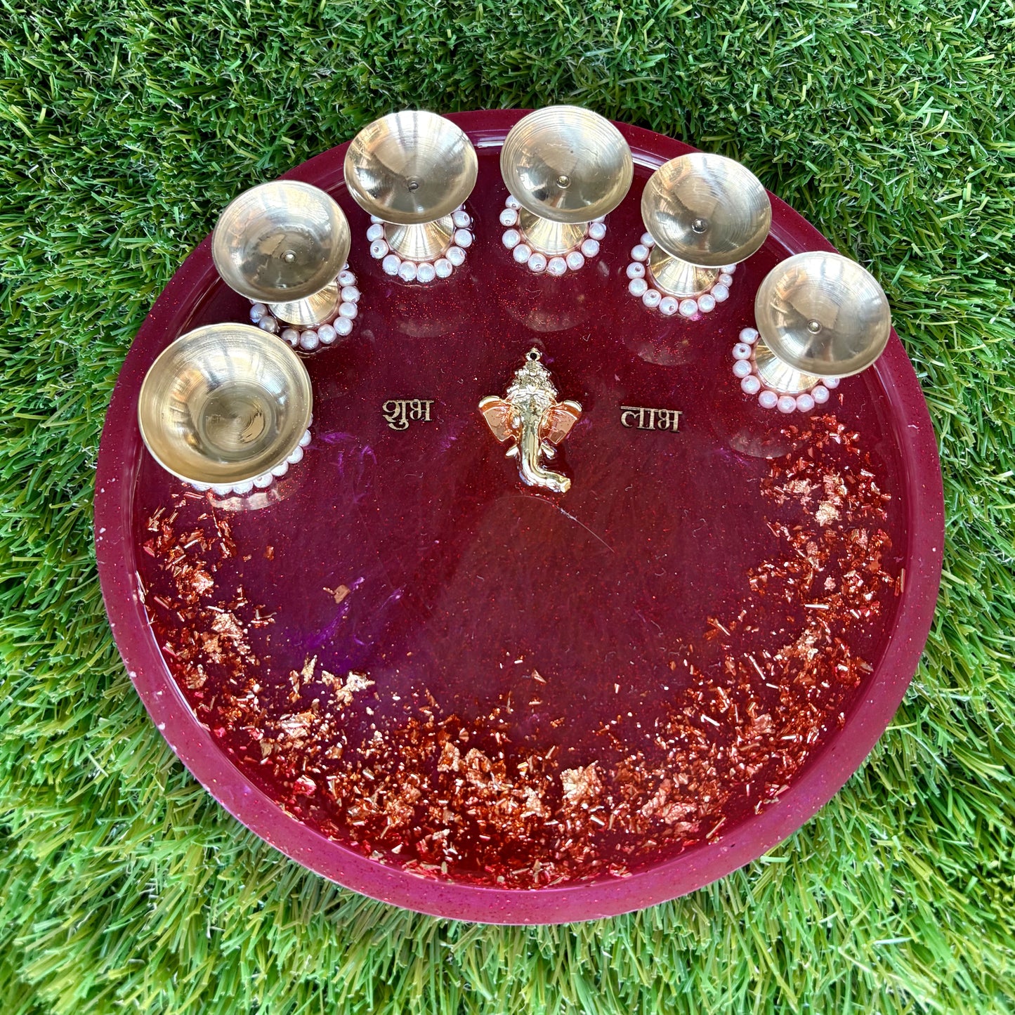 Royal Ruby Pooja Thali