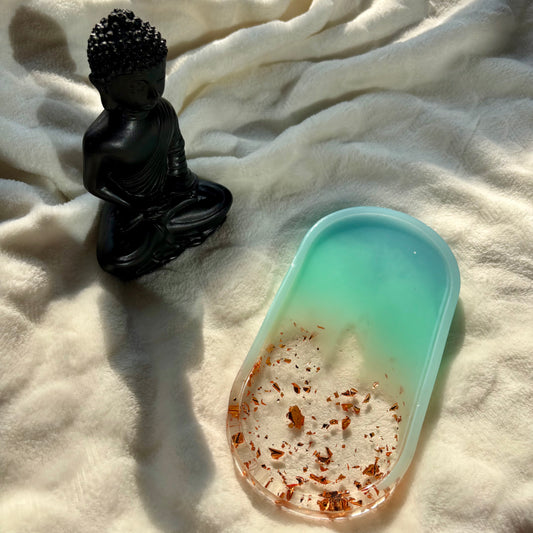 Ocean Bliss Resin Jewelry Tray