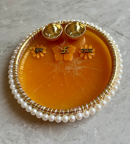 Sunbeam Pearl Tilak Plate