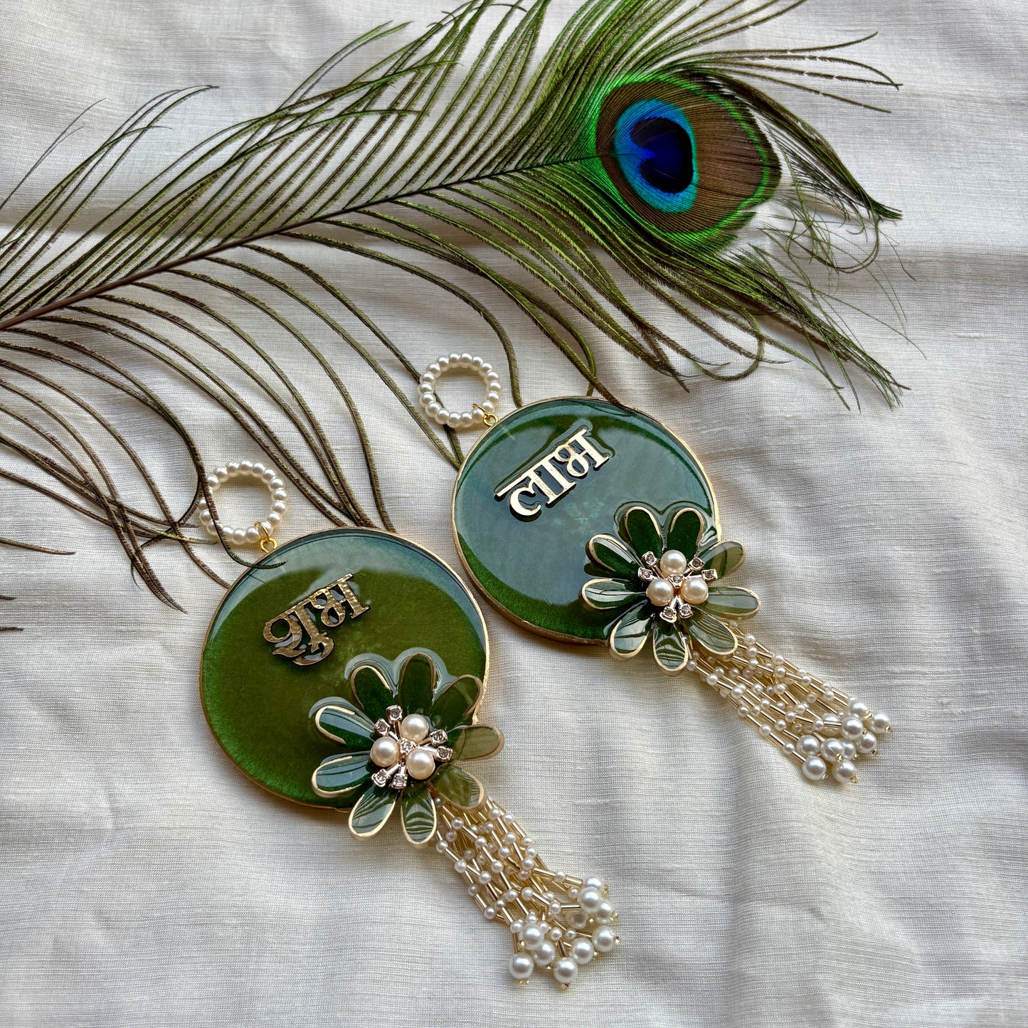 Pine Bloom Shubh Labh Hangings