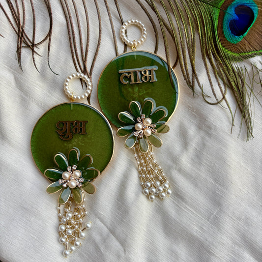 Pine Bloom Shubh Labh Hangings