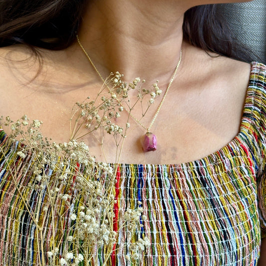 Violet Kiss Necklace