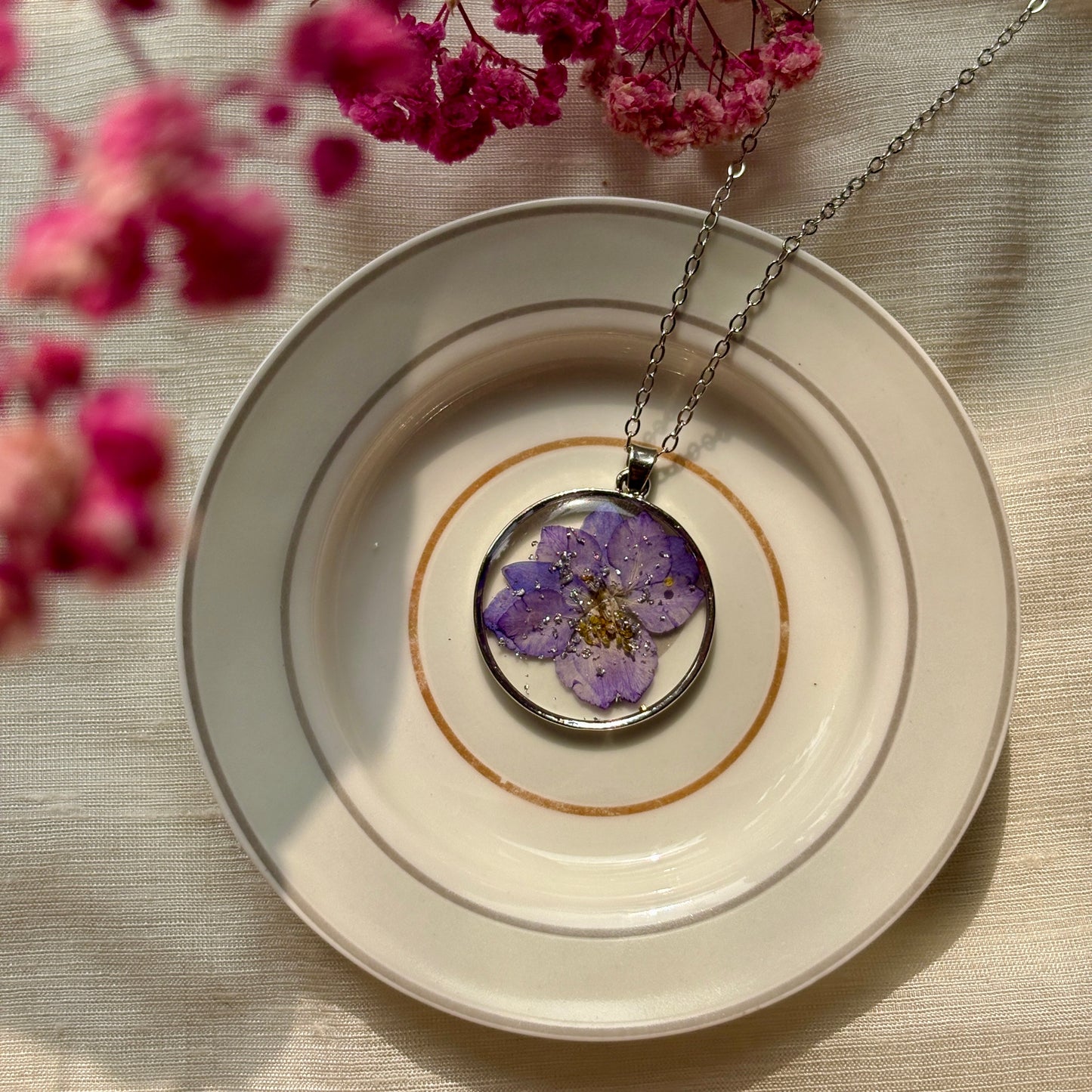 Violet Whisper Necklace